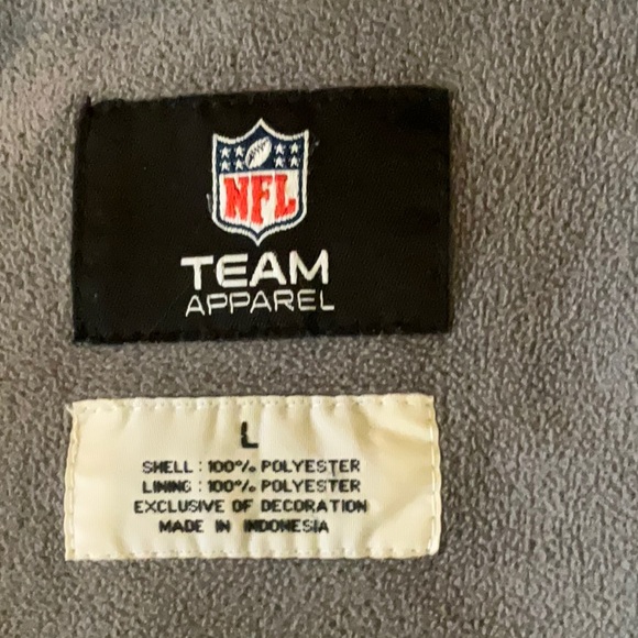 Men’s Size Large Denver Broncos NFL Zip Up Jacket - Picture 10 of 13